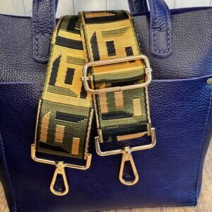 Wide Camo Crossbody Strap Guitar Strap Camoflauge Tote Bag Handle NEW